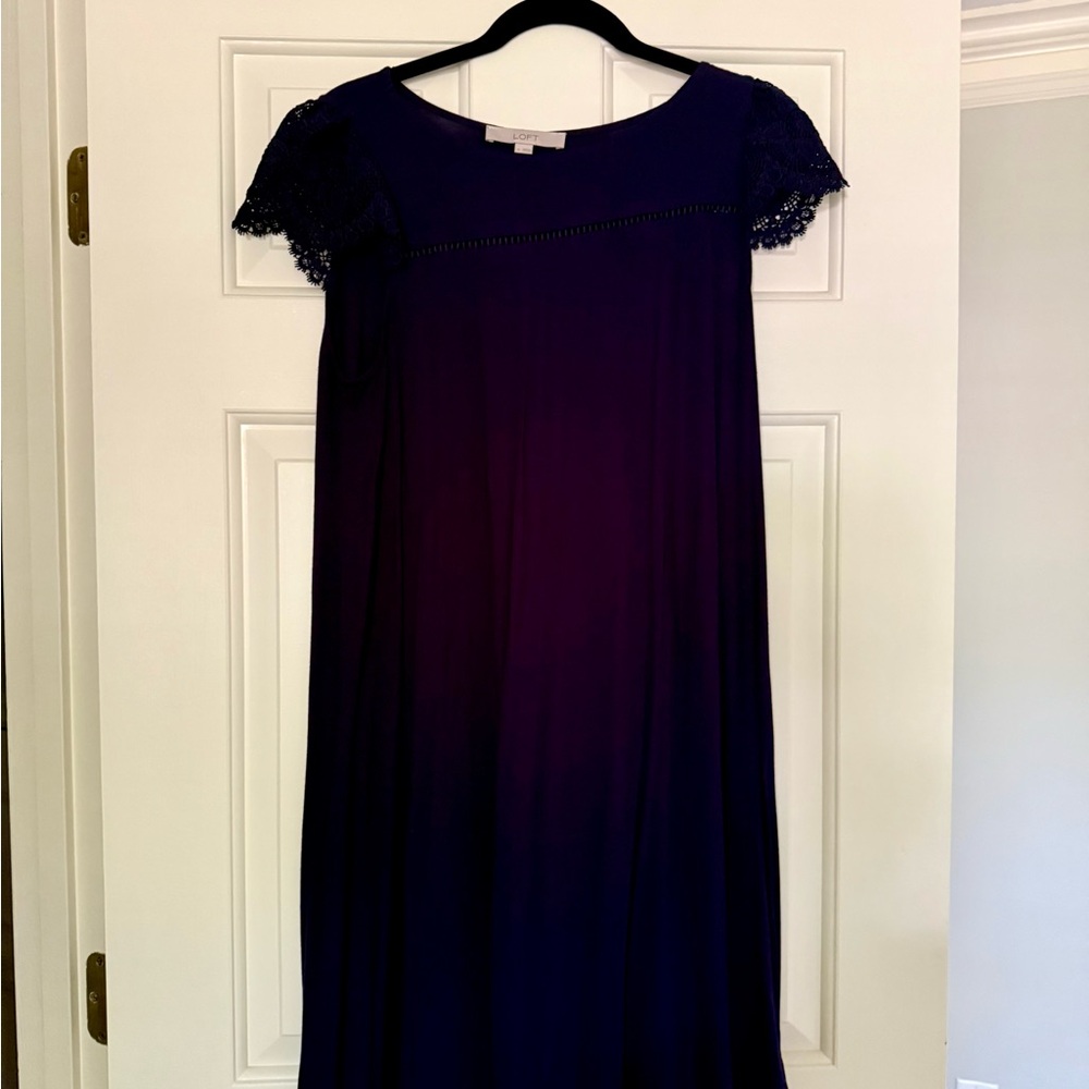 LOFT Navy Dress